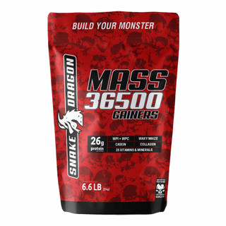 Hipercalorico Com Whey - MASS 36500, 3kg - Snake Dragon — foto 5 — Achou Levou Brasil