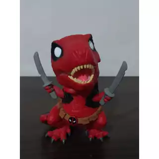 Funko Pop Dinopool 777 Sem Caixa - Marvel Deadpool