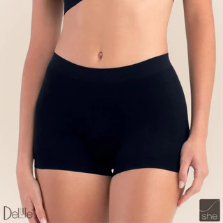 Calcinha Basica SHE Boxer Box Anatomica Sem Costura Em Microfibra Nao Marca P ao GG em Oferta na Shopee