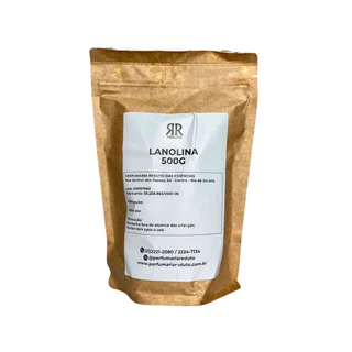Lanolina Anidra Purificada Desodorizada Em Pasta 100% Natural 500g