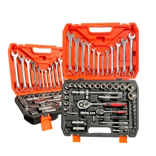 Kit Ferramenta Jogo Soquete Chave Combinada Catraca 61 Pcs