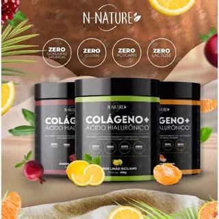 1 Pote Colageno + Ácido Hialuronico 216g Mega Oferta + Frete Gratis