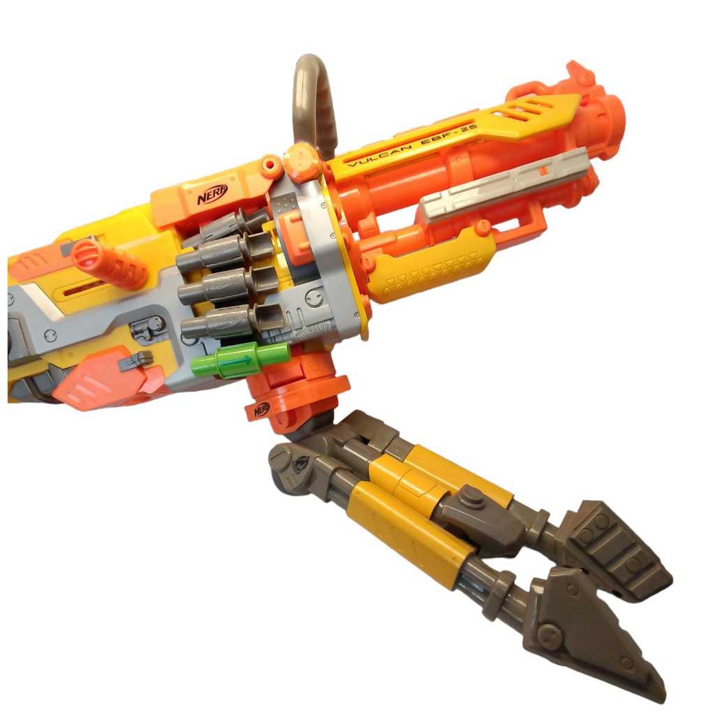 Nerf Vulkan Ebf 25 Completa Com Tripé E Dardos Original | Shopee