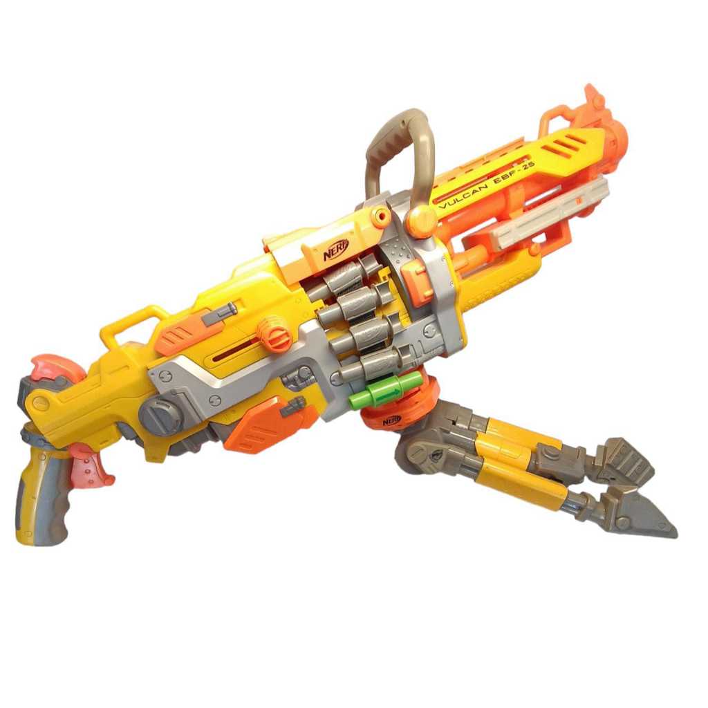 Nerf Vulkan Ebf 25 Completa Com Tripé E Dardos Original | Shopee