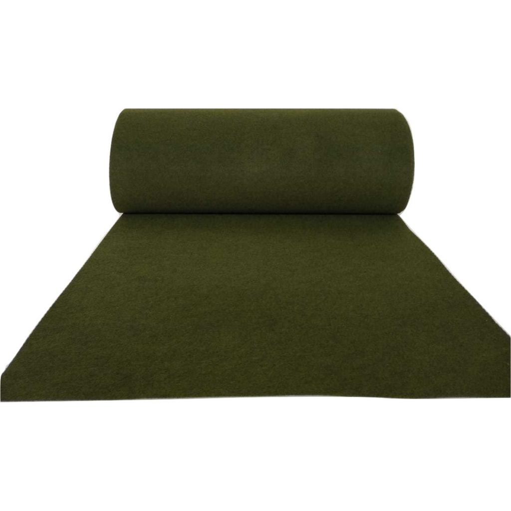 Passadeira Carpete Tapete Verde Igreja Casamento 5 Mts