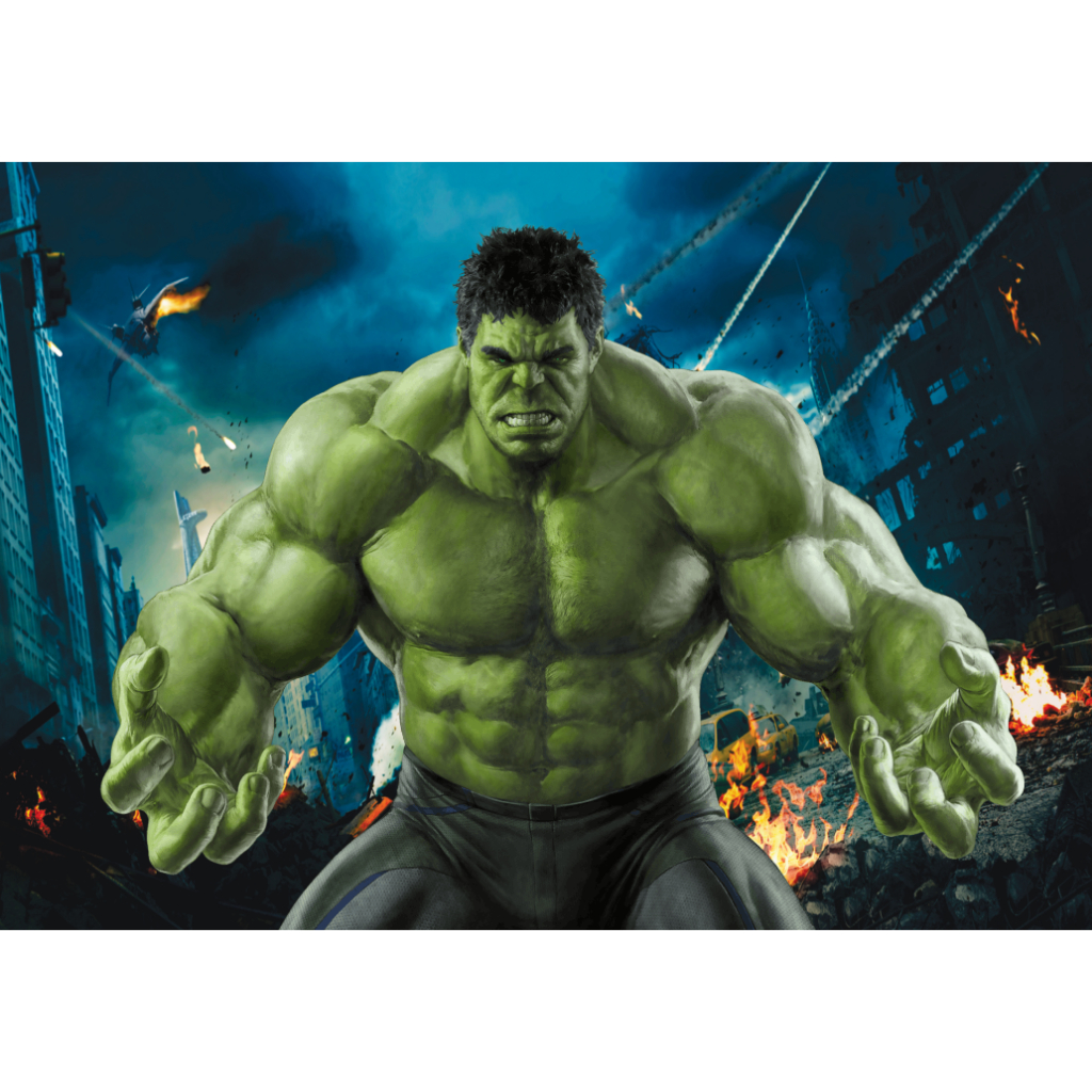 Painel De Festa Retangular 1,50x1,00 Hulk Horizontal Sublimado Em ...