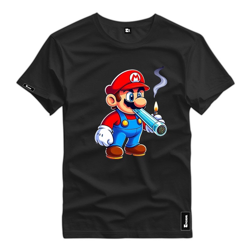 MARio様　t-shirt Camiseta Mario Bross Modelo Novo | Shopee Brasil