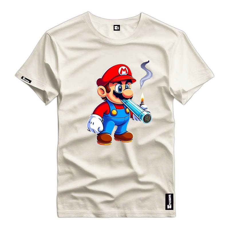 Camiseta Mario Bross Modelo Novo | Shopee Brasil