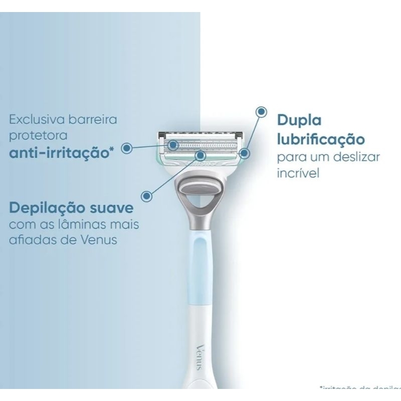 Gillette Venus Especial Para Área Íntima Aparelho de Depilação ...