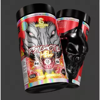 Psichotic Hell 300g Pré treino Frutas - Demons Lab - Demons Labs