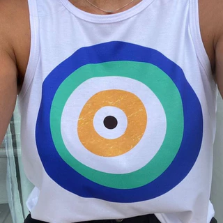 Regata Feminina - Olho de Horus Tropical