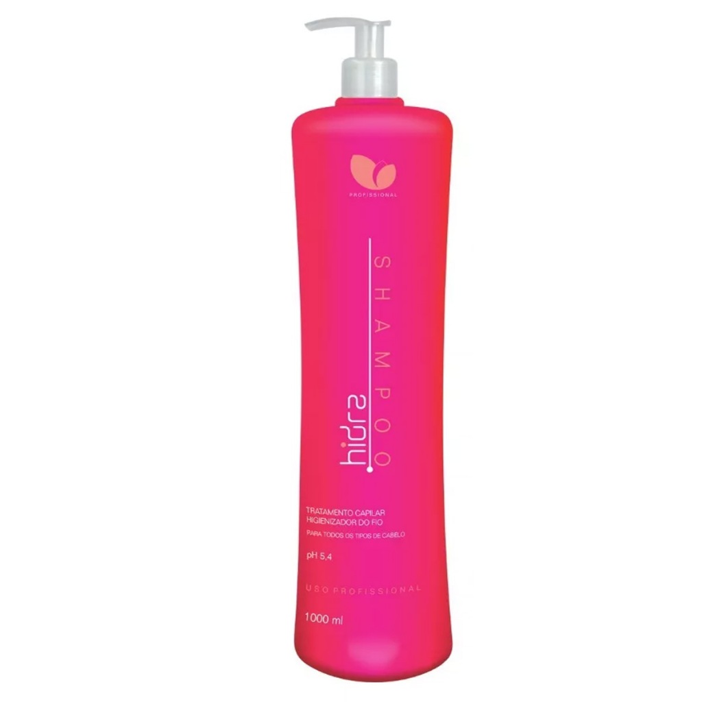 Shampoo Terapia Alto Impacto Hidratação Profissional 1 L Manga