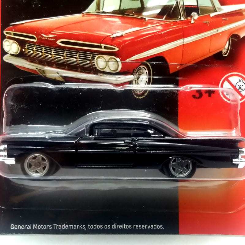 Chevrolet Impala 1959 Preto 1:64 CKS | Shopee Brasil