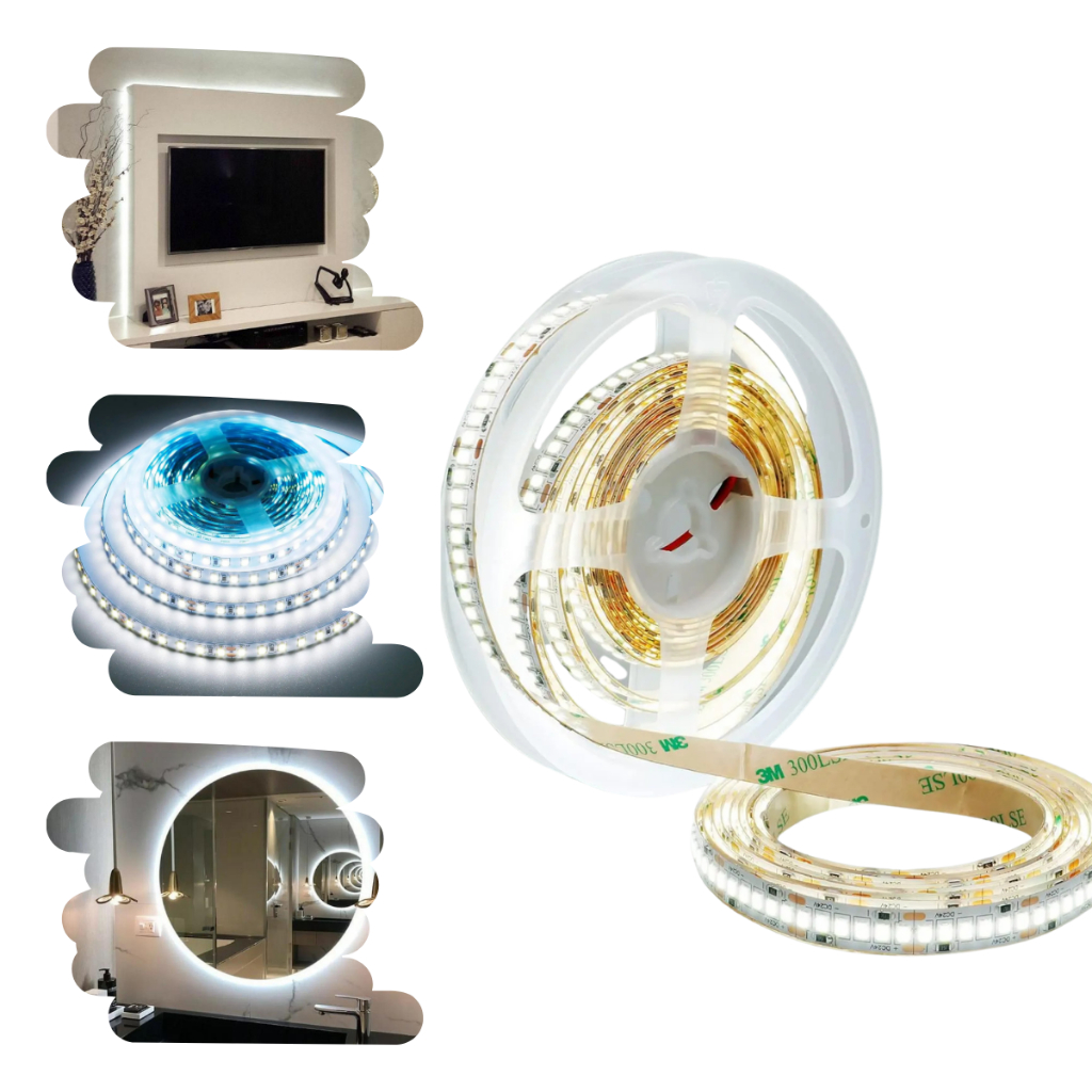 Fita Led Rolo Flexível E Autocolante Decore De Maneira Fácil | Shopee