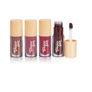 Lip Tint Gloss Cream Choco Fun Fenzza 4.5ml NOVAS CORES - SHINE em Oferta na Shopee