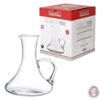Decanter de Vinho em Vidro Resistente com Alça 1,5L Hauskraft