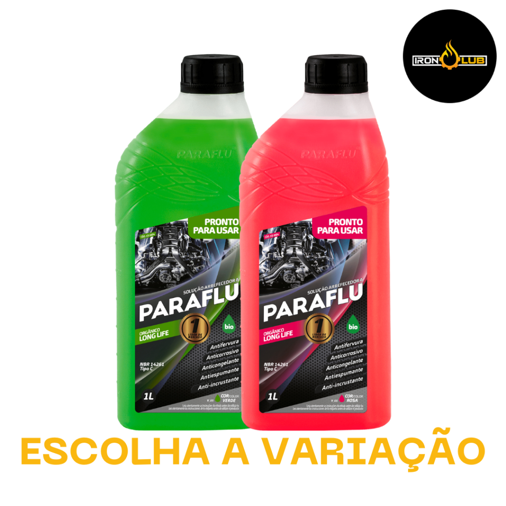 ADITIVO DE RADIADOR PARAFLU PRONTO USO 1 LITRO | Shopee Brasil