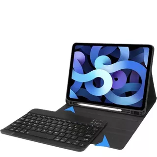 Capa Case Teclado Com Slot Para Caneta Compatível iPad Pro11 Air4 Air5 Tela 10.9 /11 A2325 A2316 A2489