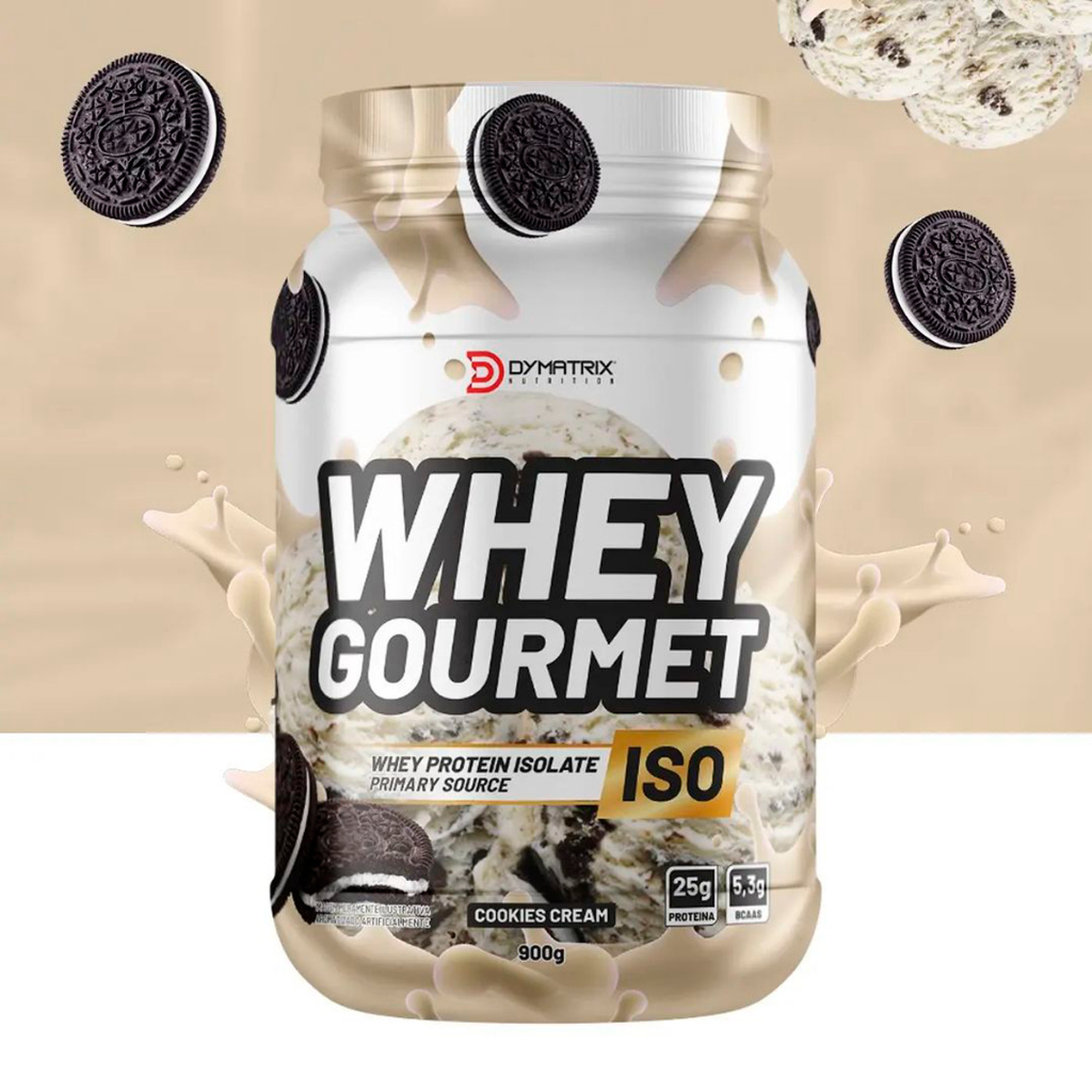 Whey Protein Gourmet Isolado Dymatrix Nutrition 900g