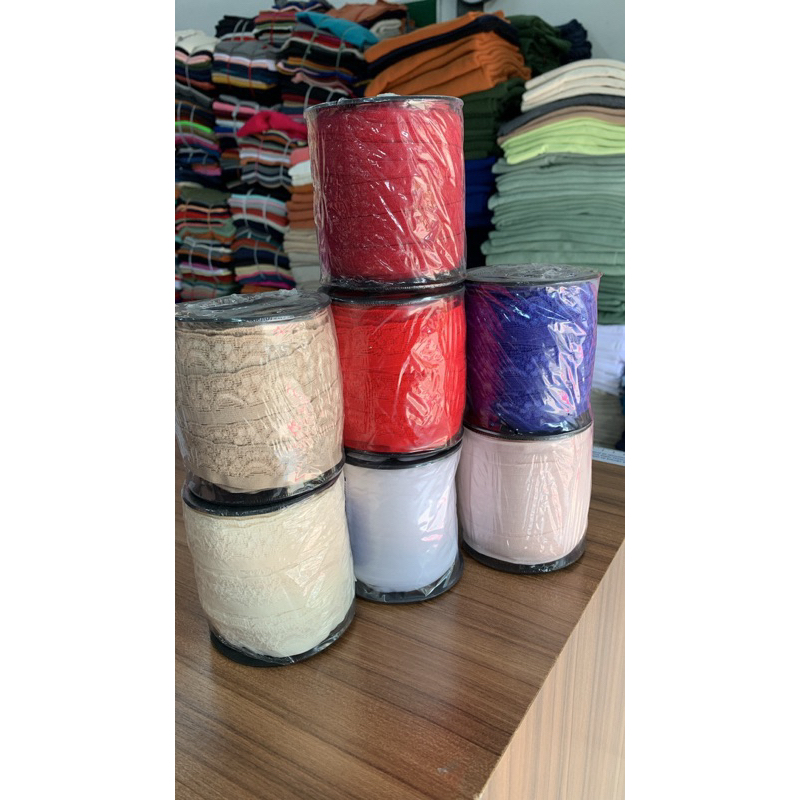 Renda 25m, Renda Lingerie 240mm, Renda Poliamida | Shopee Brasil