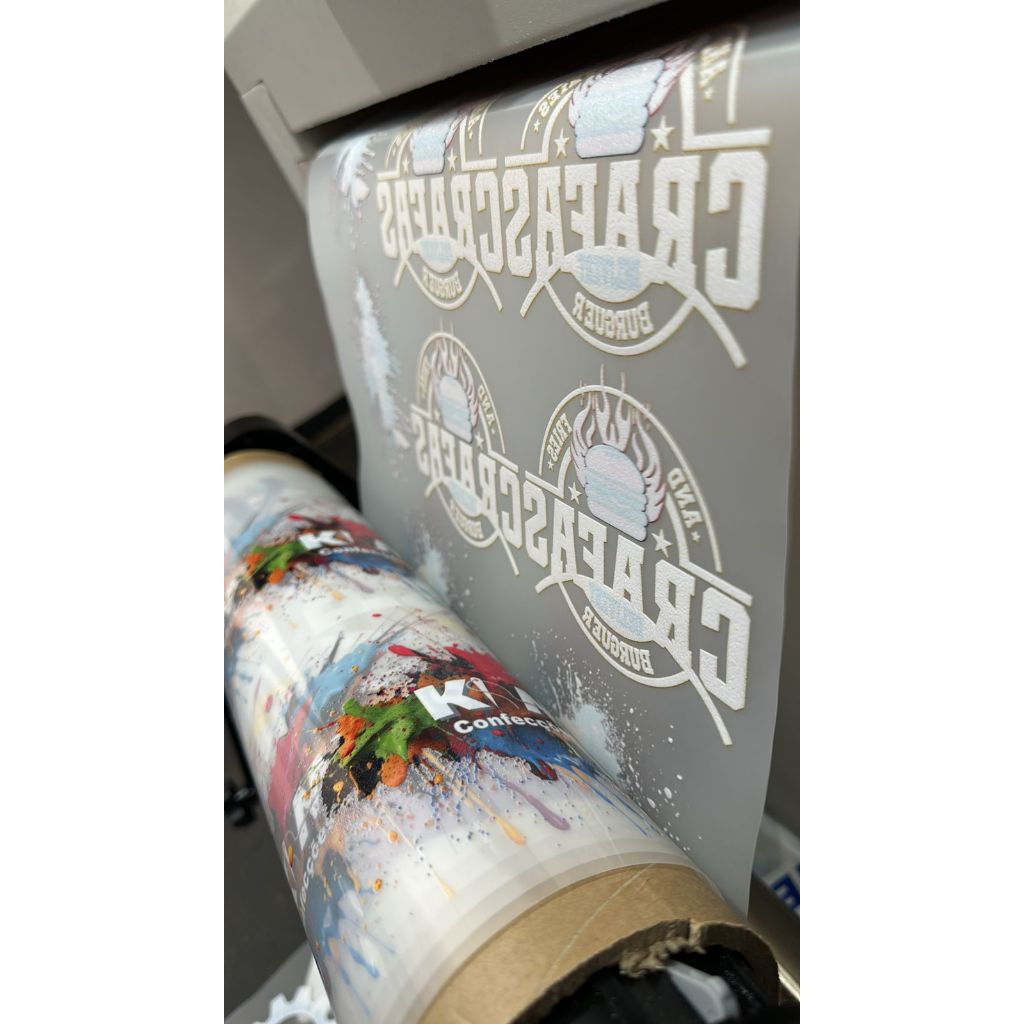 Impressão Personalizada DTF - 28x100cm -1 METRO
