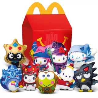 Bonecos Yu-Gi-Oh x Hello Kitty e Amigos - McDonald's