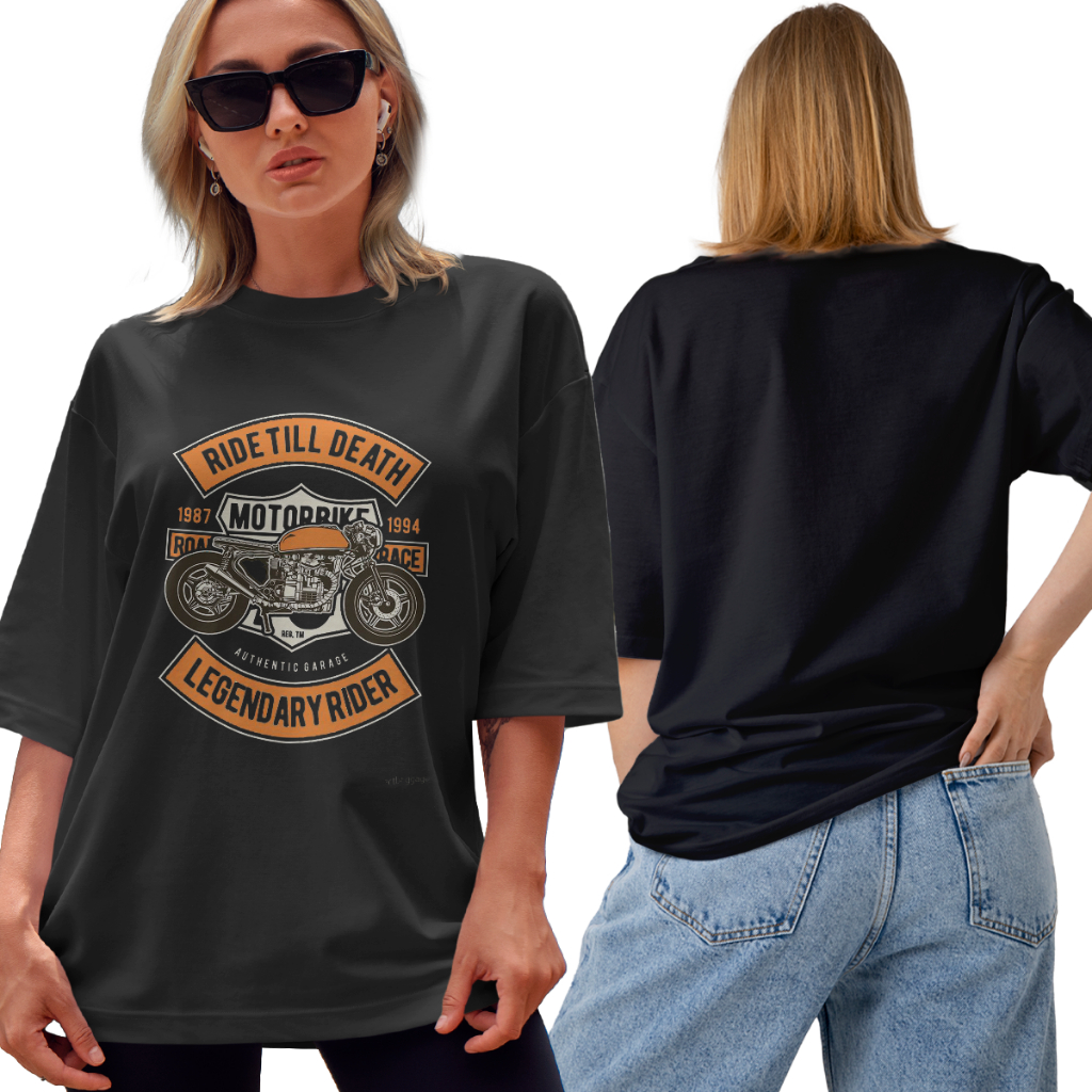 Camiseta Camisa Legendary Rider Moto Rock Americano Garage | Shopee Brasil
