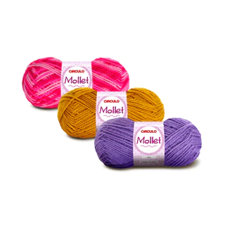 Fio Lã Mollet Círculo 100g