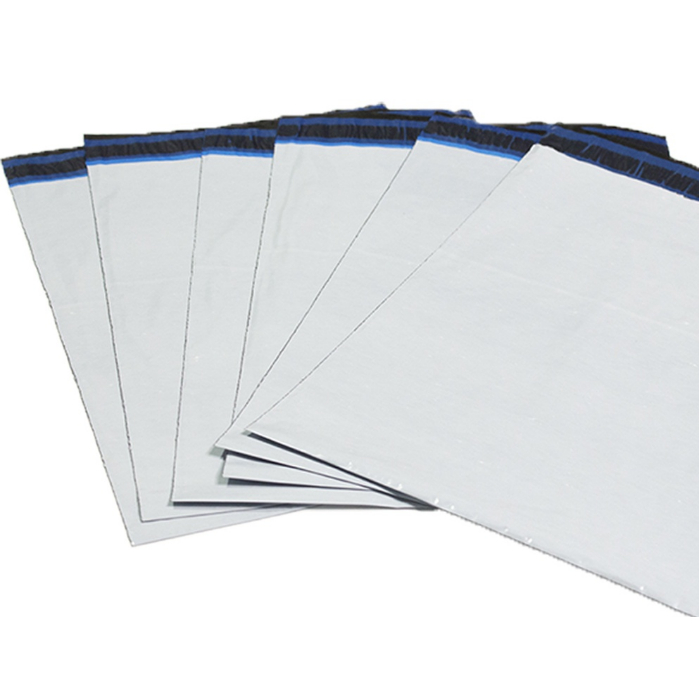 100 Envelopes Plástico Coex 26x36 Branco Com Adesivo
