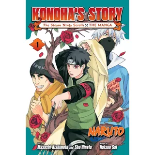 Mangá Artesanal Naruto: A História de Konoha Os Pergaminhos Ninja do Vapor em português Volume 1
