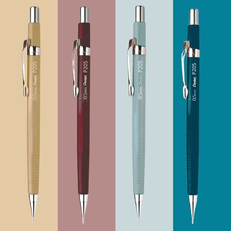Lapiseira Sharp Japonesa 0.5mm P205 PENTEL | Shopee Brasil
