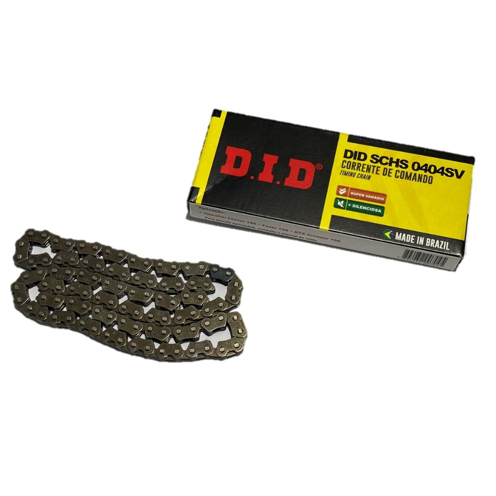 Corrente Comando Did 404 X 96 Fazer Ys 150 15-24 Fz15 Fazer 150