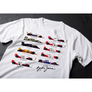 Camisa Personalizada Carros do Ayrton Senna Masculino e Feminino