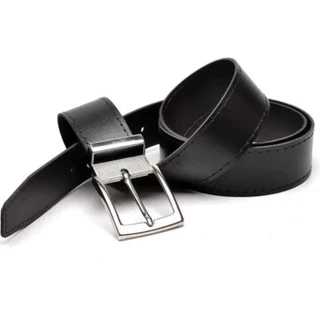 Cinto Couro Sintético Dupla Face Masculino - Preto/Marrom