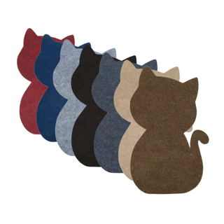 Arranhador Adesivo Silhueta de Gato - Proteção e Decoração