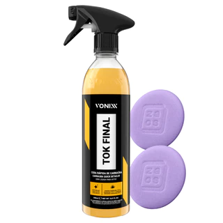 CARNAUBA TOK FINAL500ML + 2 APLICADORES ZACS DE BRINDE