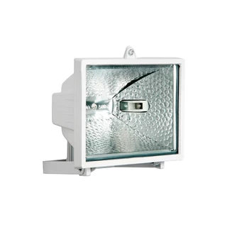 Refletor Para Lampada Halogena 150w Brasfort P/ Área Externa Cor Da Carcaça Branco