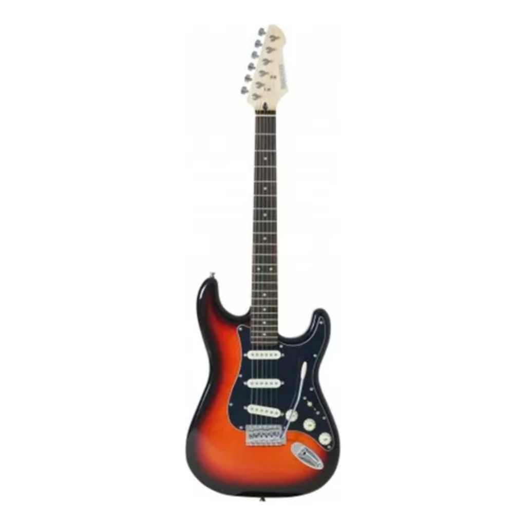 Guitarra By Strinberg Rockwave Rw50 Sb Sunburst Stratocaster | Shopee ...