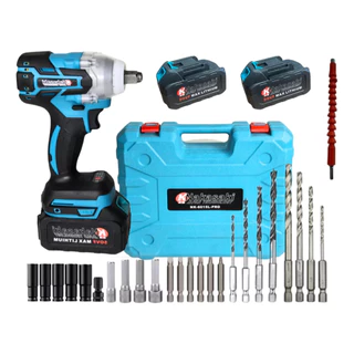 Chave Impacto Parafusadeira 2 Baterias 50v Lançamento Brushlles Mega Oferta
