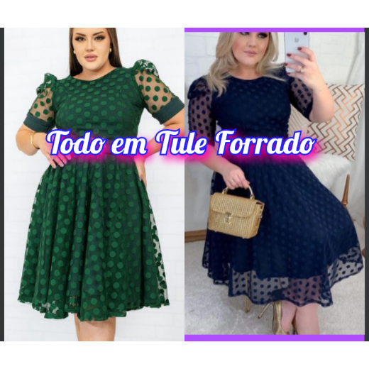 Vestidos EvangÉlicos Verde Plus Size Social Rodado GodÊ EvasÊ Shopee