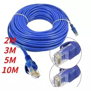 Cabo de Rede Cat5E com 2m; 3m; 5m; 10m; 25m de comprimento, crimpado