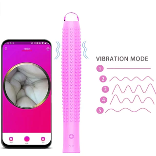 Vibrador Penetrável com Câmera de Vídeo Acoplada - 100mp SEX SHOP