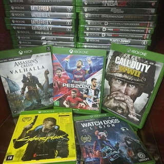 Jogos Xbox one mídia física