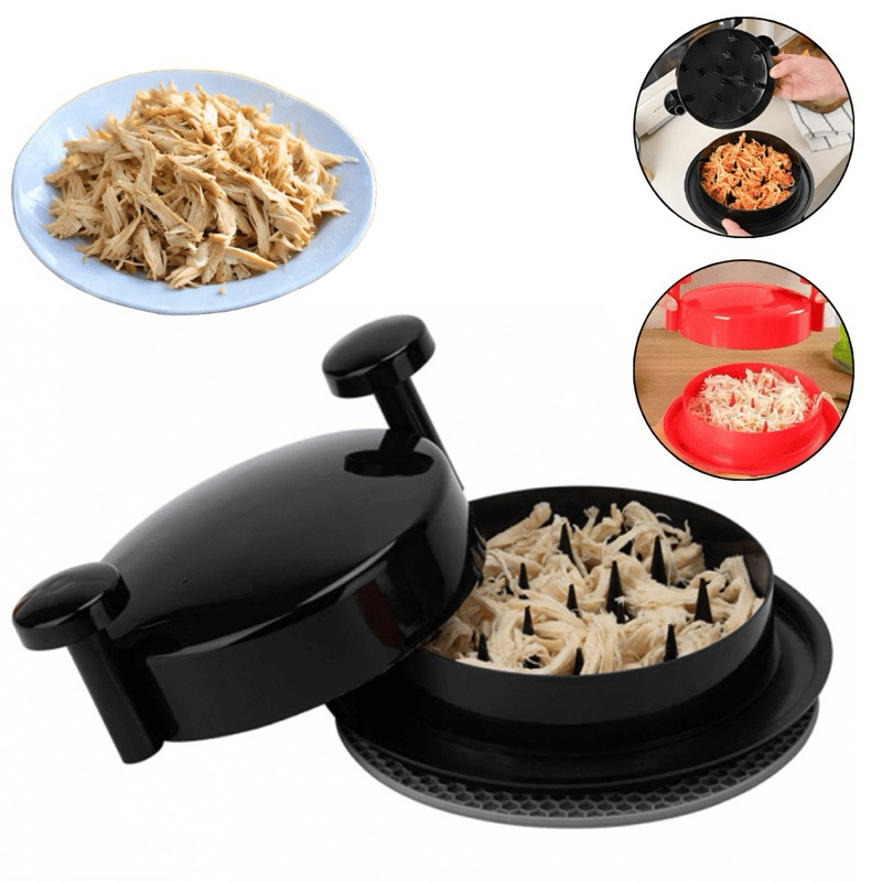 Trituradora De Frango Carne Manual Processador De Alimentos- Desfiador frango manual prático processador de alimentos -Suporte desfiar frango- triturador desfiador de frango