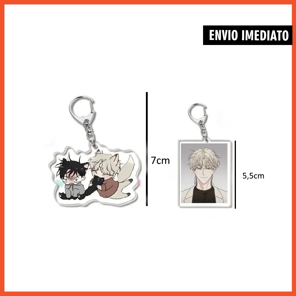 Low Tide - Chaveiros Chibi e Taeju