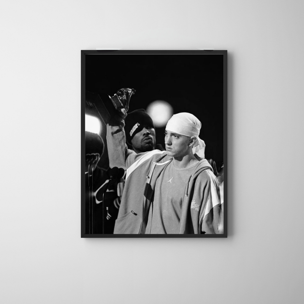 Placa decorativa - Eminem - Grammy - Rapper e compositor - Lenda