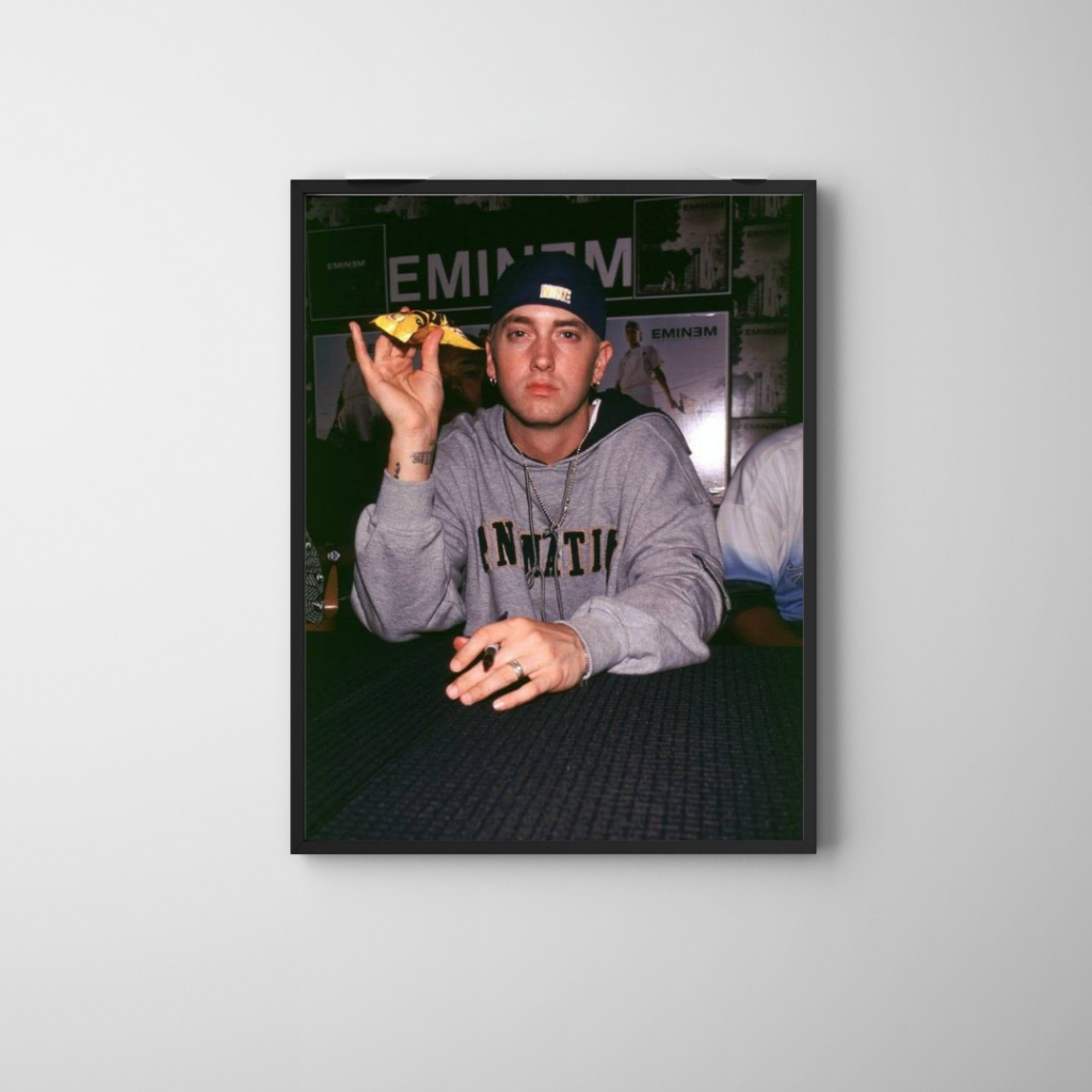 Placa decorativa - Eminem - Grammy - Rapper e compositor - Lenda