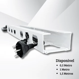Organizador De Fios e Cabos Guia Esconde Fios Com Adesivo Dupla Face Envio Rápido