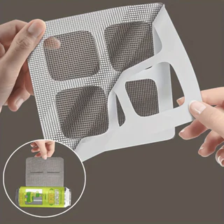 KIT 10 Anti-Entupimento Adesivo De Drenagem De Piso/Almofada De Malha Prevenida De Insetos De Esgoto -KODI05251