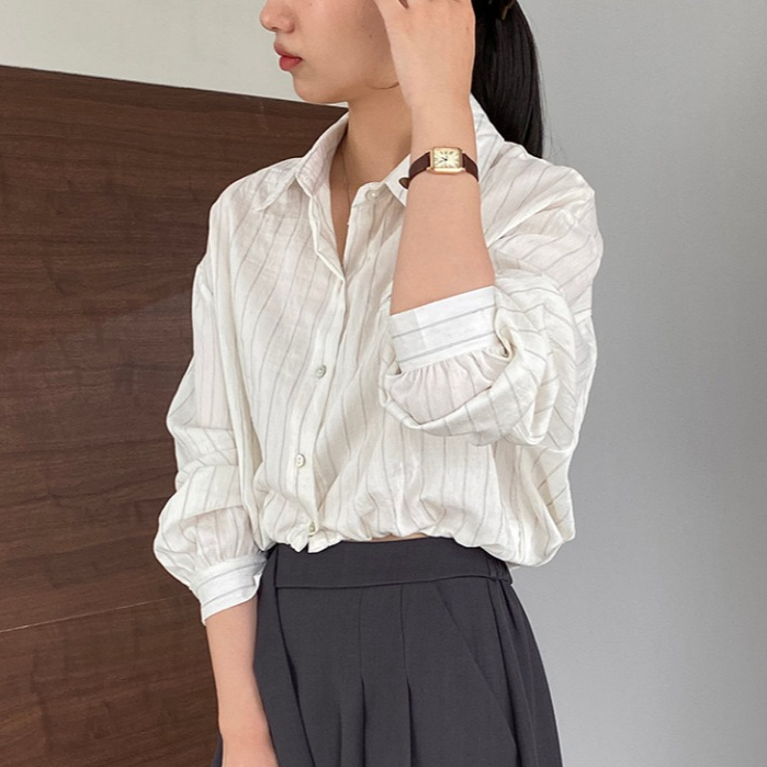 BLUSA MANGA LONGA FLORAL GOLD FLORAL GOLD main image 1